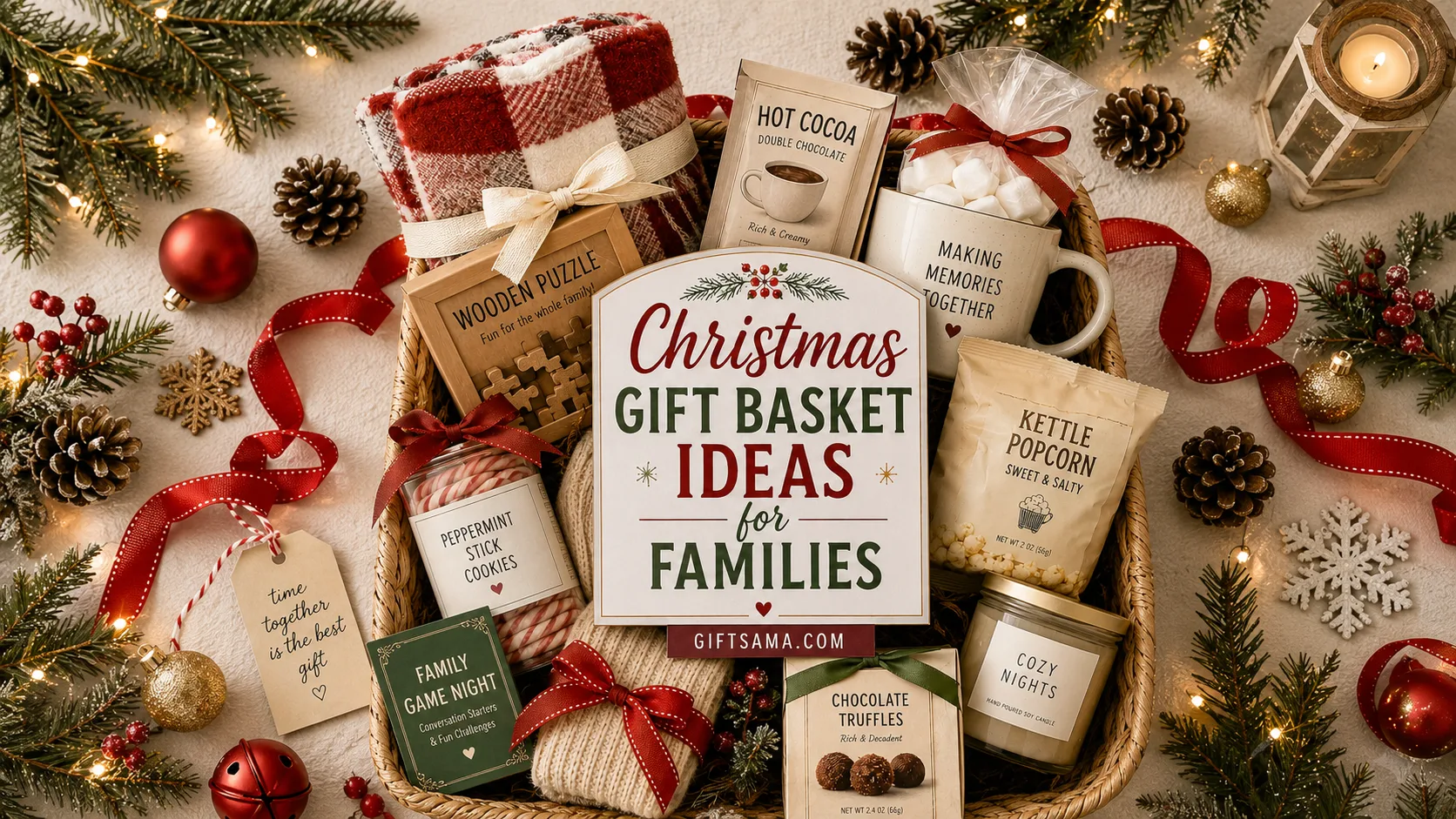9 Christmas Gift Basket Ideas for Families