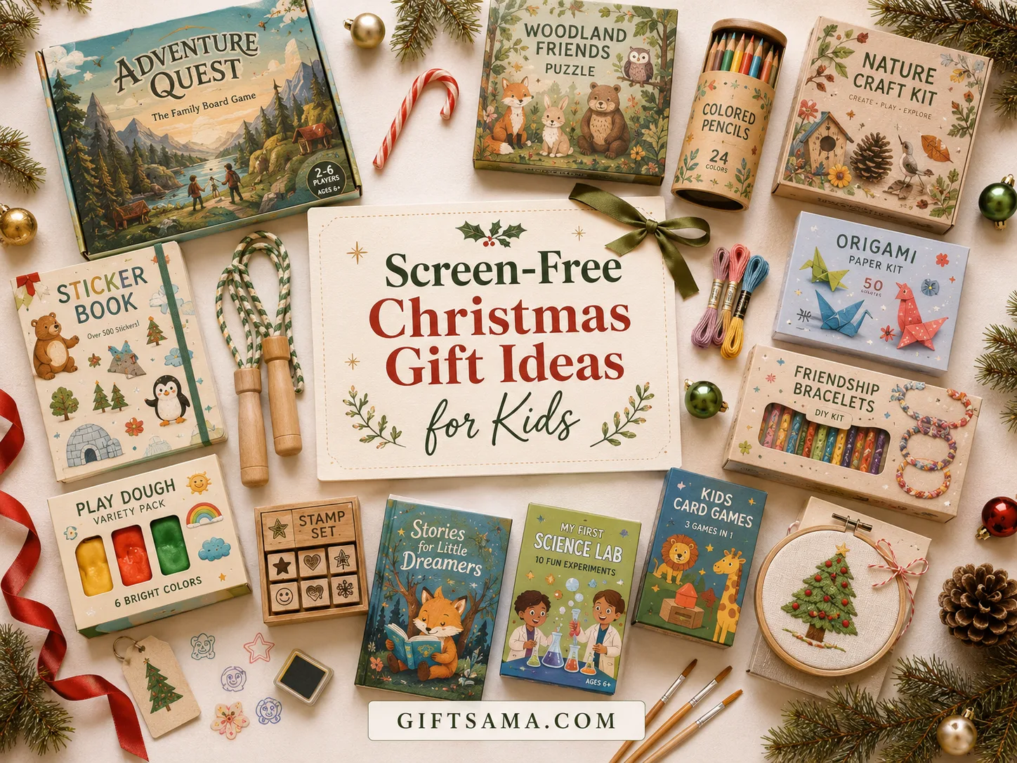 The Best Screen-Free Christmas Gift Ideas for Kids